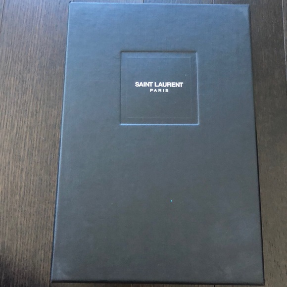 Saint Laurent Yellow Seta Calf Heels - Picture 7 of 8